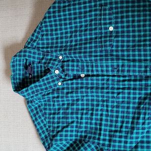 GAP plaid button down shirt.